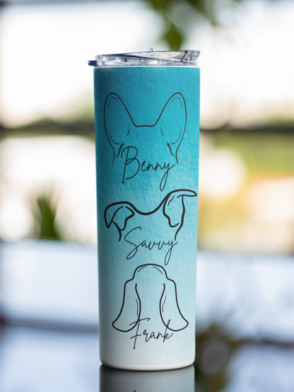 Personalized Dog Mom Tumbler