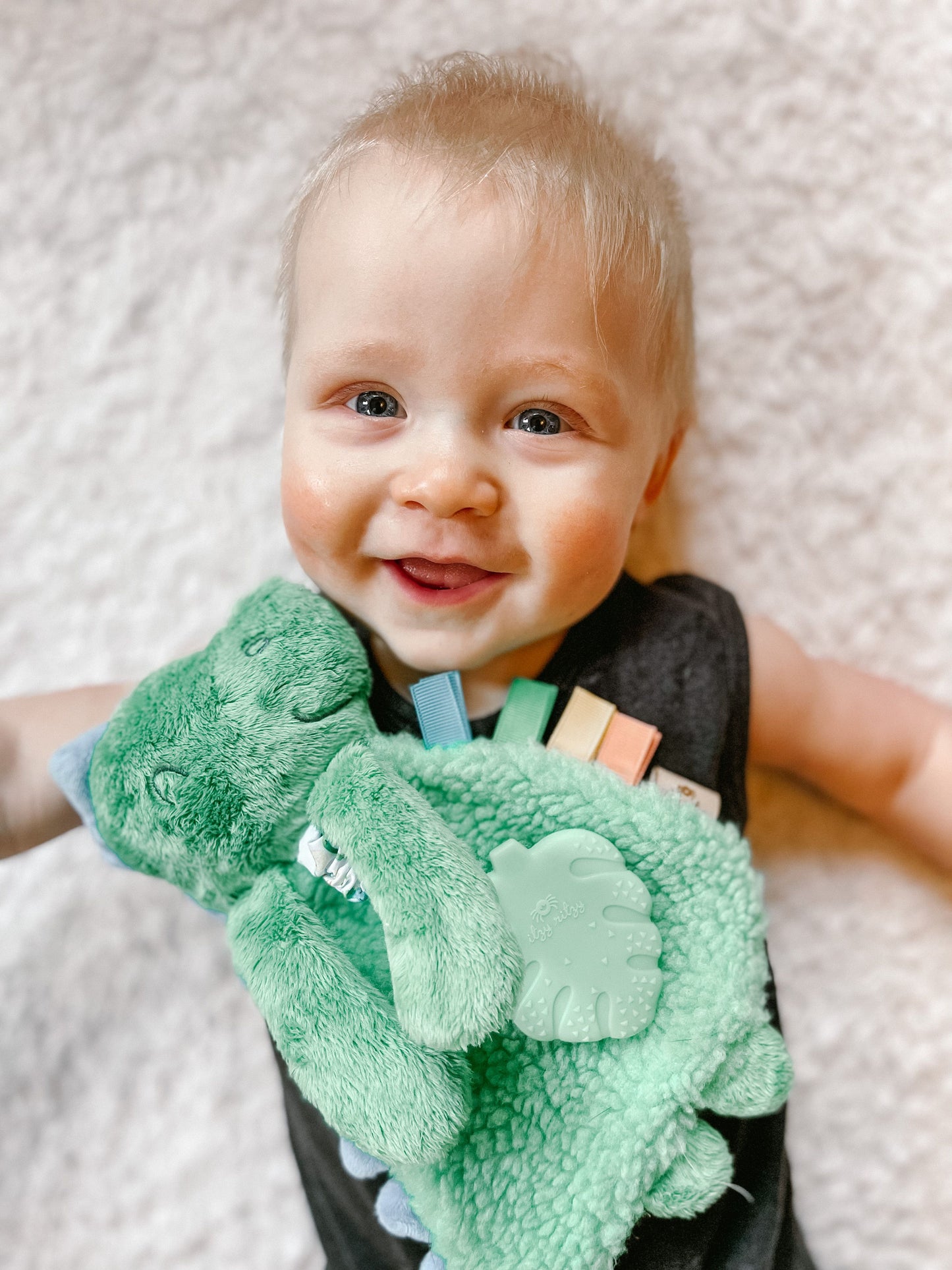 James the Dino Lovey with Teether