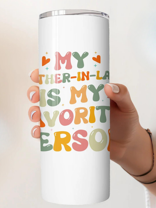 Personalized Mother-In-Law Tumbler