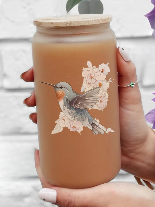 Personalized Hummingbird Tumbler