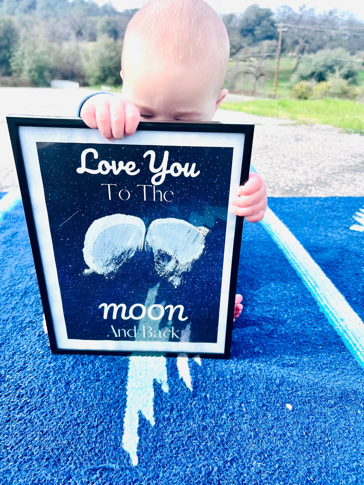 Love You To The Moon and Back Print