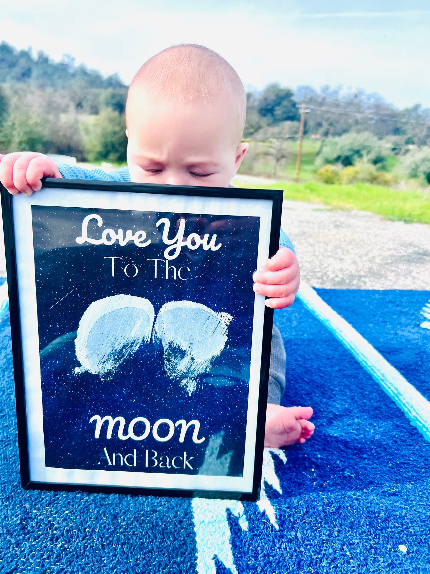 Love You To The Moon and Back Print