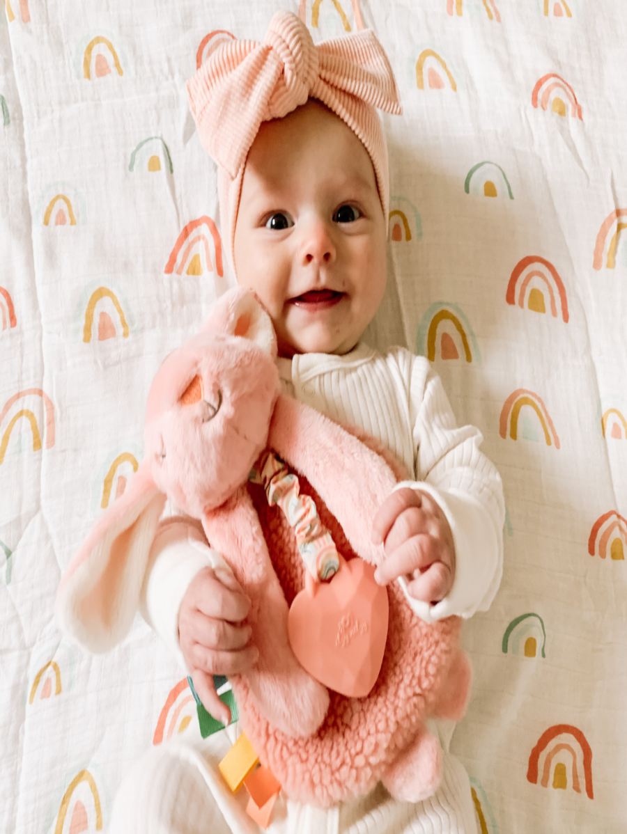 Ana the Bunny Lovey with Teether