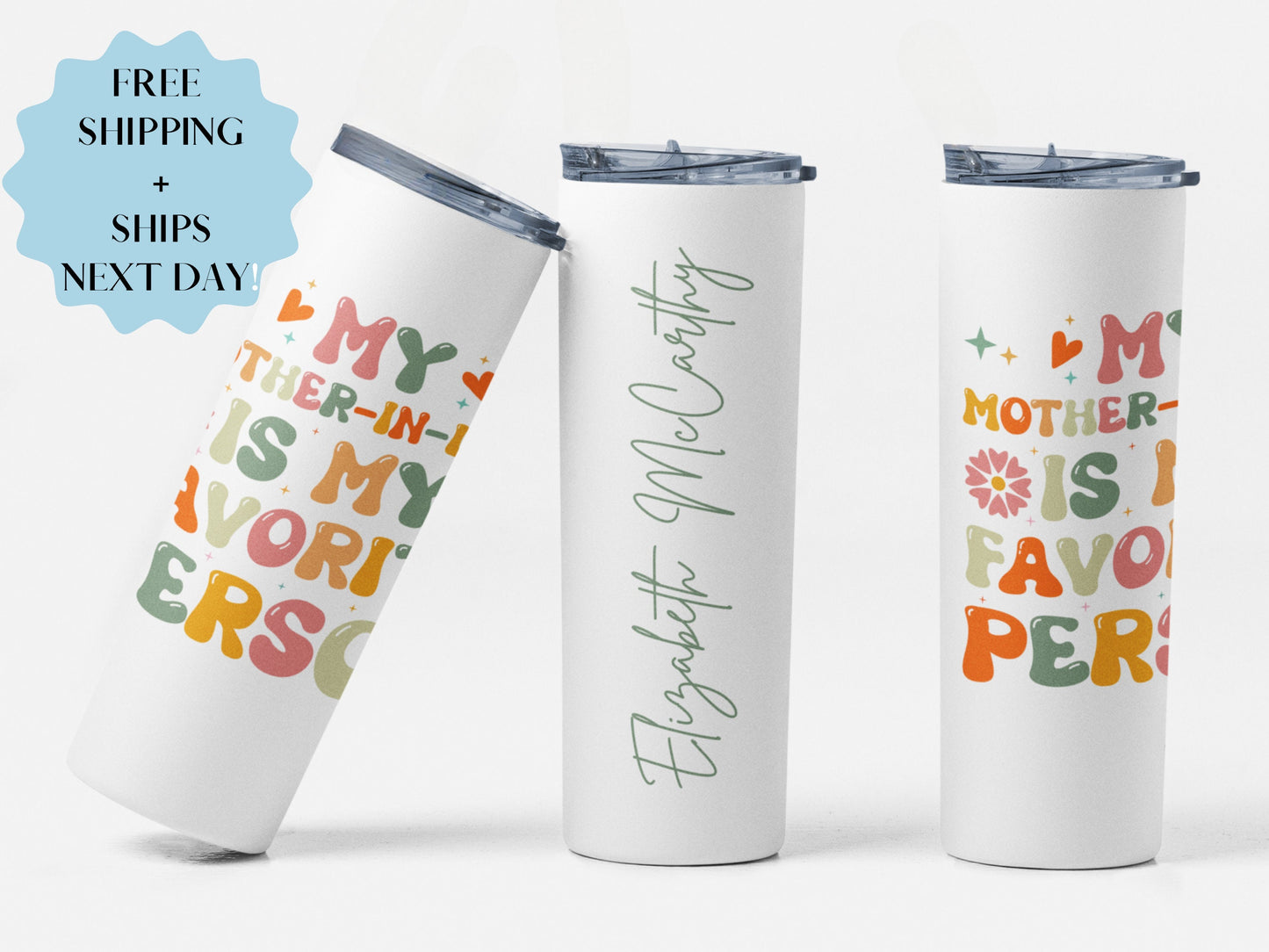 Personalized Mother-In-Law Tumbler