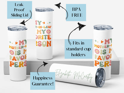 Personalized Mother-In-Law Tumbler