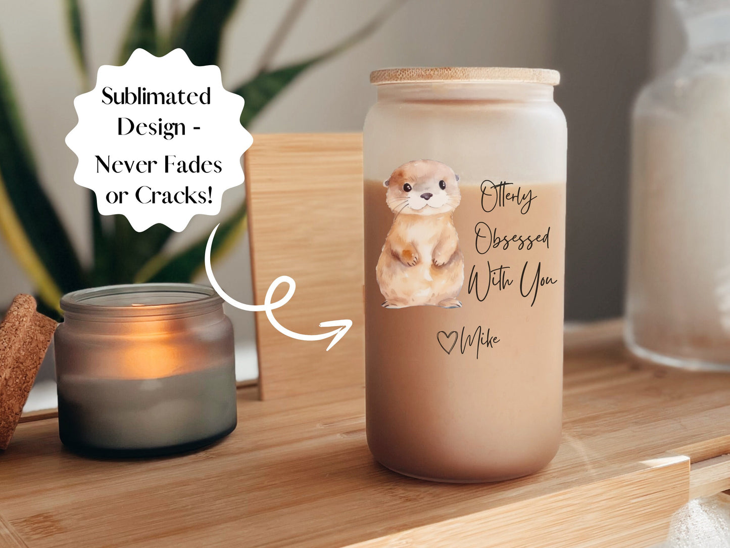 Personalized Otter Tumbler