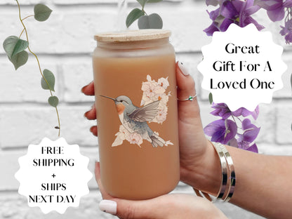 Personalized Hummingbird Tumbler