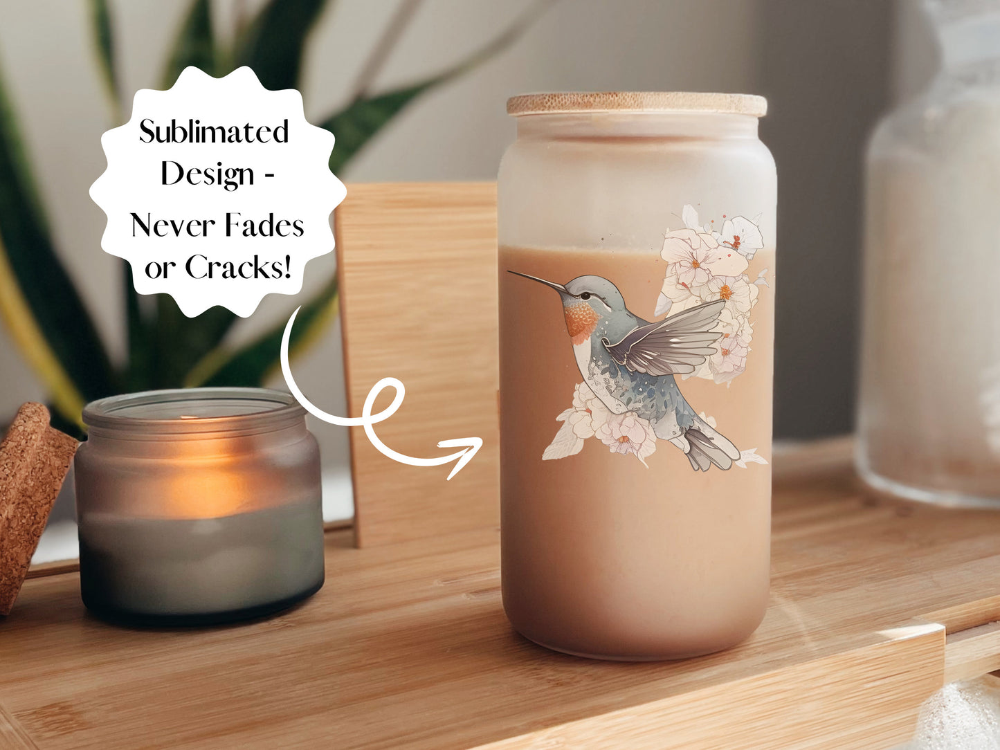 Personalized Hummingbird Tumbler