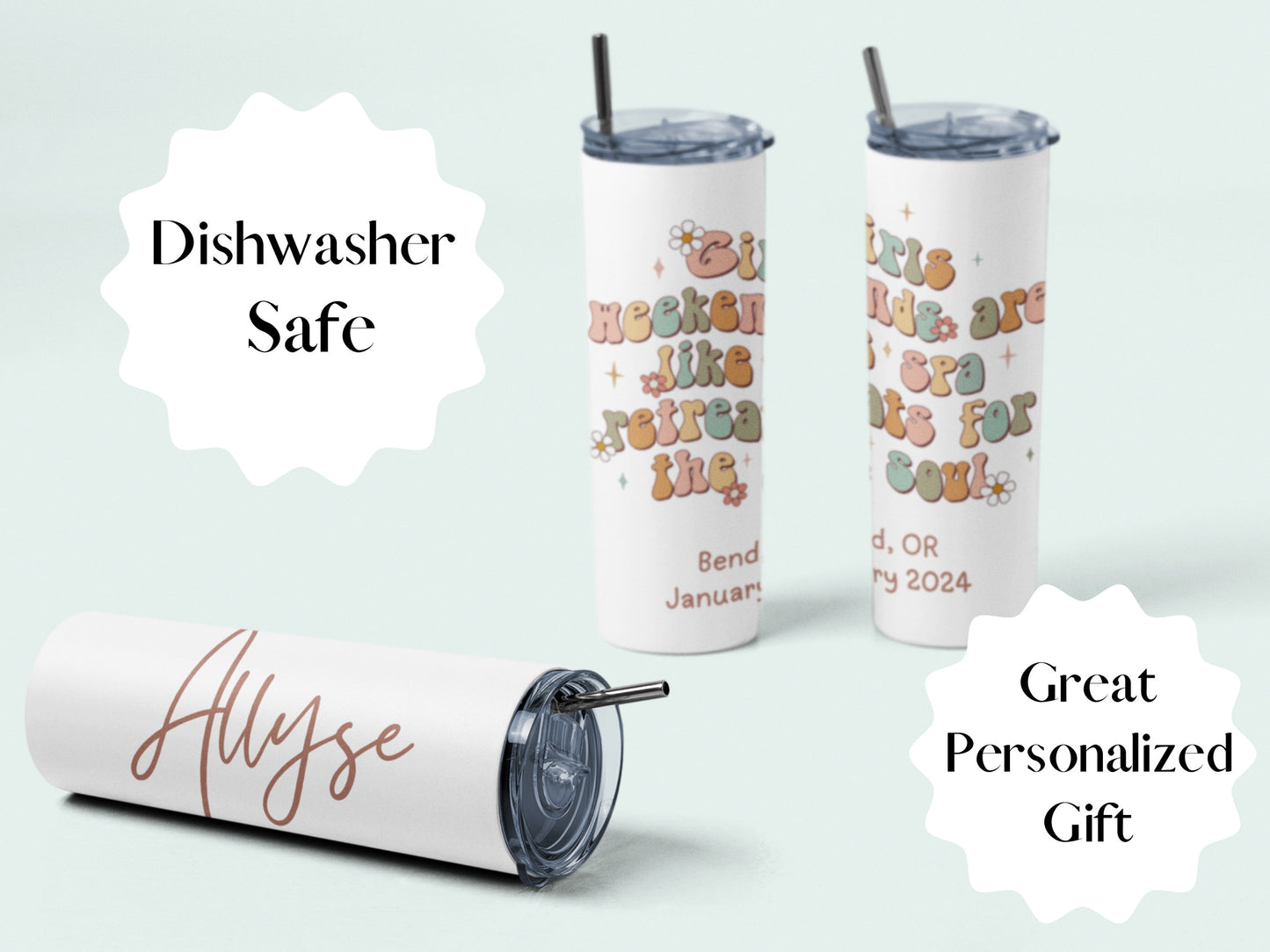 Personalized Girls Weekend Tumbler