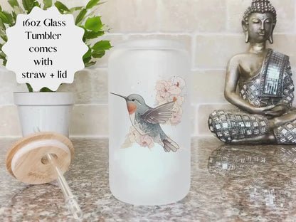 Personalized Hummingbird Tumbler